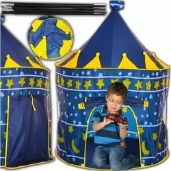 Детская игровая палатка-шатёр для мальчиков Замок Синий