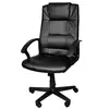 Компьютерное офисное кресло с эко кожи Malatec 8982 черное