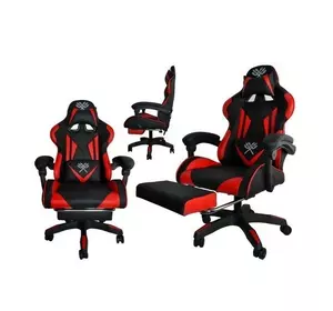 Кресло игровое компьютерное для геймеров Malatec чёрно-красный 8979