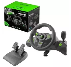 Игровой руль Esperanza PC/PS3 Black-Green (EGW102)
