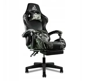 Геймерское кресло EC Gaming KO02MORO Черное с камуфляжными вставками